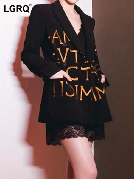 pants lgrq fashion women's blazer new notched long sleeve embroidery patchwork double breasted suit jackets female autumn 2022 19j1968, White
pants lgrq fashion women's blazer new notched long sleeve embroidery patchwork double breasted suit jackets female autumn 2022 19j1968, White