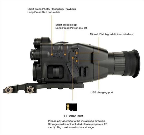 hunting cameras cy789 two irs digital night vision scope sight rangefinder telescope telepo hd video recording thermal imaging5942760
hunting cameras cy789 two irs digital night vision scope sight rangefinder telescope telepo hd video recording thermal imaging5942760
