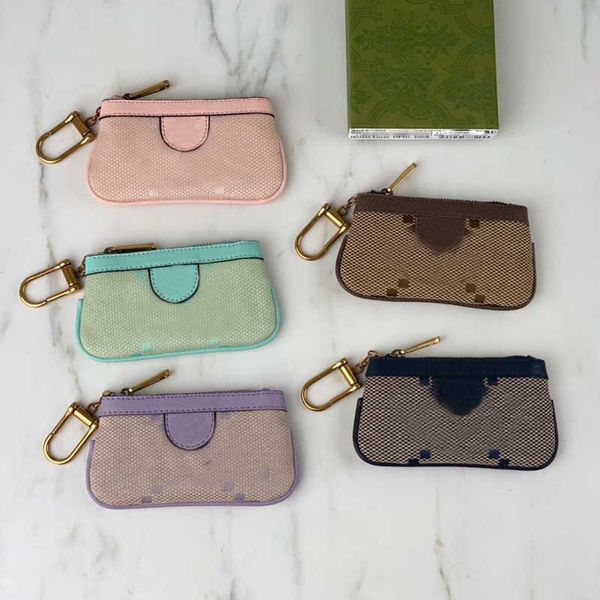 womens wallet designer keychain wallet coin purse fashion key pouch canvas leather mini luxurys wallet bag with dust bags and box, Red;black
womens wallet designer keychain wallet coin purse fashion key pouch canvas leather mini luxurys wallet bag with dust bags and box, Red;black