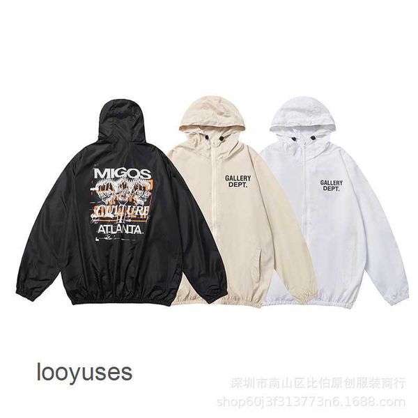 fashion coats dept galleryes 2023 american mens jackets brand letter printed men's women's loose fitting sun protection clothing o, Black;brown
fashion coats dept galleryes 2023 american mens jackets brand letter printed men's women's loose fitting sun protection clothing o, Black;brown