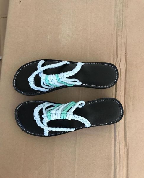 designer slippers als and large size knot beach shoes knitted flip flops6649833, Black
designer slippers als and large size knot beach shoes knitted flip flops6649833, Black