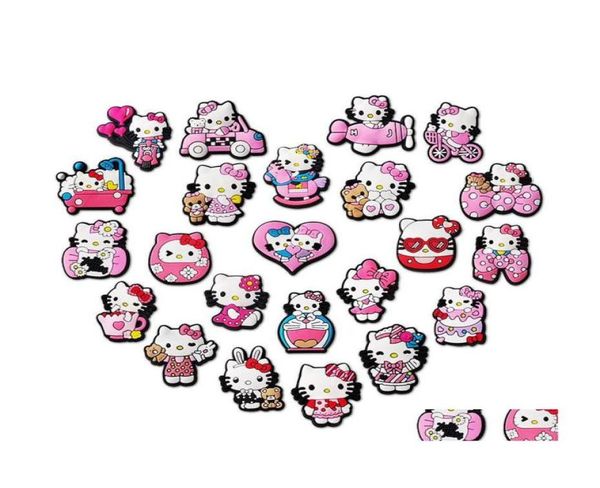 shoe parts accessories charms whole cute cat cartoon croc pvc decoration buckle soft rubber clog drop delivery shoes dhfu71905950, White;pink
shoe parts accessories charms whole cute cat cartoon croc pvc decoration buckle soft rubber clog drop delivery shoes dhfu71905950, White;pink