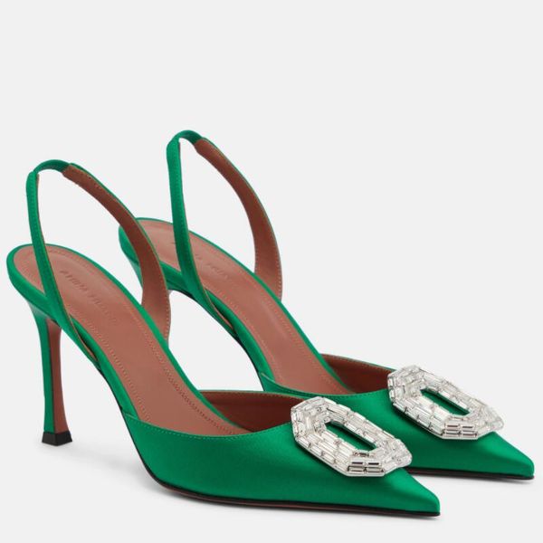luxury designer amina muaddi sandals camelia satin slingback pumps slingback sandal heel pumps 100mm blue crystal-embellished pumps shoes oo, Black
luxury designer amina muaddi sandals camelia satin slingback pumps slingback sandal heel pumps 100mm blue crystal-embellished pumps shoes oo, Black