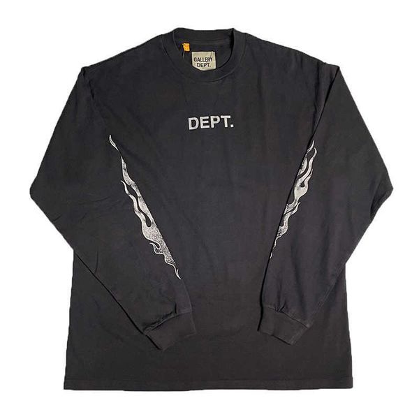 designer clothing hoodies fashion streetwear galleryes depts 21 flame print loose long sleeve tee washed old trend crew neck vintage rock sw, Black
designer clothing hoodies fashion streetwear galleryes depts 21 flame print loose long sleeve tee washed old trend crew neck vintage rock sw, Black
