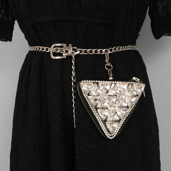 evening bags mini triangle pu leather waist packs for women bling fanny packs metal chain waist belt with coin lipstick packs chain chest ba
evening bags mini triangle pu leather waist packs for women bling fanny packs metal chain waist belt with coin lipstick packs chain chest ba