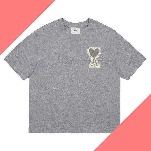 t shirts for men women pure peach amis big poisoned. couple quality original embroidery amit heart t-shirt high edition clothes and loose sh, White;black
t shirts for men women pure peach amis big poisoned. couple quality original embroidery amit heart t-shirt high edition clothes and loose sh, White;black