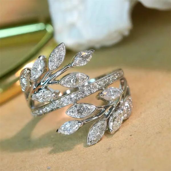 wedding rings leaves zircon finger ring white gold filled party wedding band rings for women bridal engagement jewelry birthday gift, Slivery;golden
wedding rings leaves zircon finger ring white gold filled party wedding band rings for women bridal engagement jewelry birthday gift, Slivery;golden
