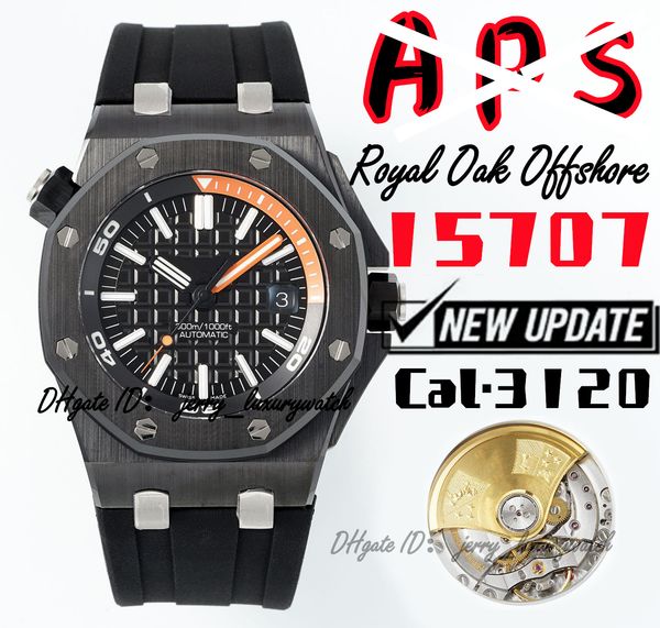 aps luxury men's watch 15707, cal.3120 movement, 42mm new technology black carbon fiber , sapphire mirror, natural rubber strap, Slivery;brown
aps luxury men's watch 15707, cal.3120 movement, 42mm new technology black carbon fiber , sapphire mirror, natural rubber strap, Slivery;brown