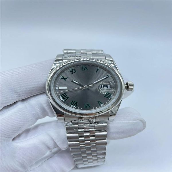 36mm watch automatic mechanical women's watch silver jubilee stainless steel strap datejust ladies wristwatches mens woman wa272w, Slivery;brown
36mm watch automatic mechanical women's watch silver jubilee stainless steel strap datejust ladies wristwatches mens woman wa272w, Slivery;brown