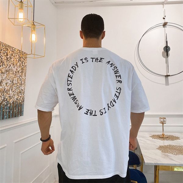 men s t shirts men cotton solid color t shirt gym bodybuilding fitness loose oversized fashion short sleeve streetwear sportswear t shirt 23, White;black
men s t shirts men cotton solid color t shirt gym bodybuilding fitness loose oversized fashion short sleeve streetwear sportswear t shirt 23, White;black