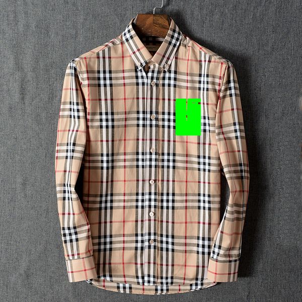 mens casual shirt designer burbrery polo collar long sleeve single row button plaid cotton fashion business social cocktail bur casual shirt, White;black
mens casual shirt designer burbrery polo collar long sleeve single row button plaid cotton fashion business social cocktail bur casual shirt, White;black