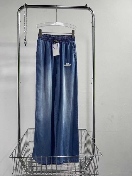 23ss designer women jeans denim jeans womens pants embroidery drawstring tightness high-waisted wide-leg denim trousers womens clothing, Blue
23ss designer women jeans denim jeans womens pants embroidery drawstring tightness high-waisted wide-leg denim trousers womens clothing, Blue