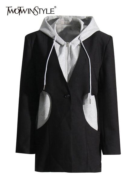 pants twotwinstyle korean cut out colorblock blazer for women v neck long sleeve solid minimalist blazers female clothing autumn 2022, White
pants twotwinstyle korean cut out colorblock blazer for women v neck long sleeve solid minimalist blazers female clothing autumn 2022, White