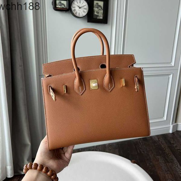birkins style gold bag pattern designer 2023 bags women outer seam palm button fashion handbag cowhide one shoulder sokf
birkins style gold bag pattern designer 2023 bags women outer seam palm button fashion handbag cowhide one shoulder sokf
