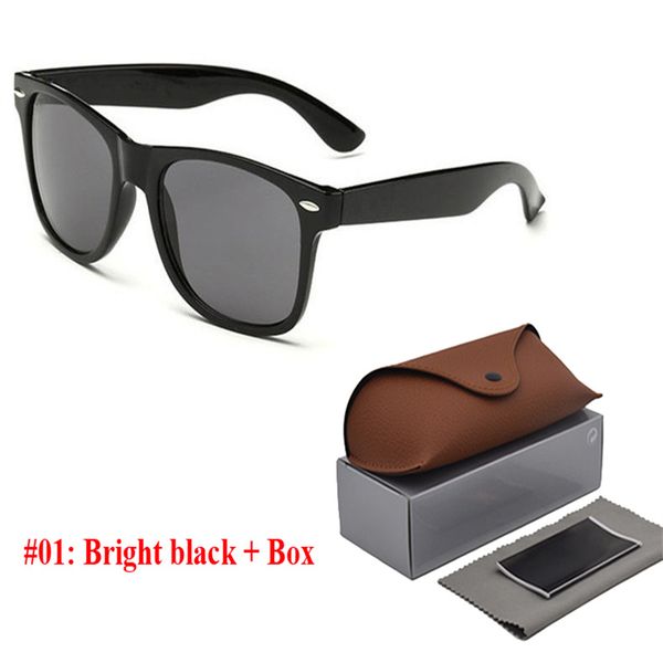 fashion wayfarer sunglasses polarized lenses sunglasses men women vintage brand design sun glasses 54mm with brown box, White;black
fashion wayfarer sunglasses polarized lenses sunglasses men women vintage brand design sun glasses 54mm with brown box, White;black