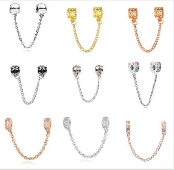 2019 new crystal safety chain charms beads fits authentic 925 sterling silver pandora bracelets jewelry diy accessories 8 style wo4421533, Black
2019 new crystal safety chain charms beads fits authentic 925 sterling silver pandora bracelets jewelry diy accessories 8 style wo4421533, Black