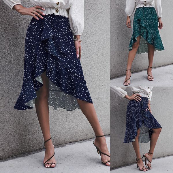 dresses 2022 summer women's cute skirts dots green blue asymmetrical ruffles gilrs casual chiffon skirt, White;black
dresses 2022 summer women's cute skirts dots green blue asymmetrical ruffles gilrs casual chiffon skirt, White;black