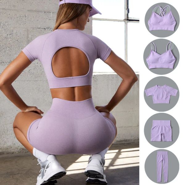 new fashion yoga outfits sport set women fitness workout clothes for leggings sports bra crop shorts gym s s tracksuit 230324, White;red
new fashion yoga outfits sport set women fitness workout clothes for leggings sports bra crop shorts gym s s tracksuit 230324, White;red