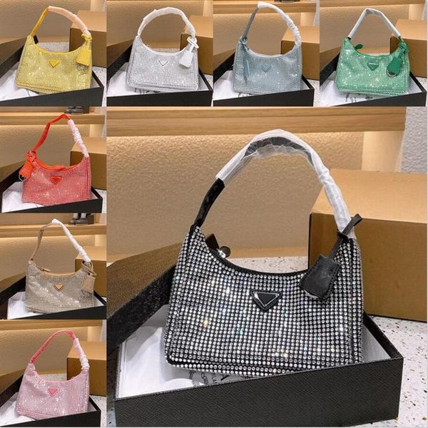 fashion ladies full diamond glitter hobo evening bags womens classic original luxury designer brand nylon underarm bag278g
fashion ladies full diamond glitter hobo evening bags womens classic original luxury designer brand nylon underarm bag278g