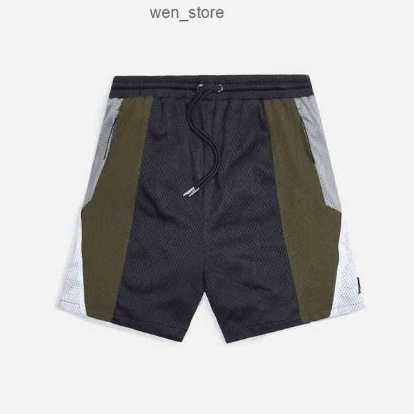 side zip pockets patchwork breeches sweatpants kith mesh breathable shorts 5 g6z0, White;black
side zip pockets patchwork breeches sweatpants kith mesh breathable shorts 5 g6z0, White;black