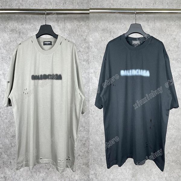 xinxinbuy men designer tee t shirt paris destroyed fuzzy letter printjacquard short sleeve cotton women white black gray xs-l2858, Black;brown
xinxinbuy men designer tee t shirt paris destroyed fuzzy letter printjacquard short sleeve cotton women white black gray xs-l2858, Black;brown