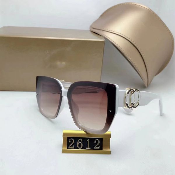 luxury designer brand sunglasses designer sunglass eyeglass women men glasses womens sun glass uv400 lens with case, White;black
luxury designer brand sunglasses designer sunglass eyeglass women men glasses womens sun glass uv400 lens with case, White;black
