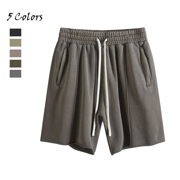 men's shorts custom sports men washed 100% cotton shorts retro loose edge drawstring gym running solid short 230421, White;black
men's shorts custom sports men washed 100% cotton shorts retro loose edge drawstring gym running solid short 230421, White;black