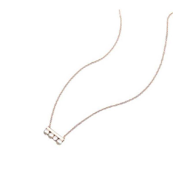 designerthree beads balancewood pearl necklace women's tiffy yao chen same pendant 18k gold akoya sea, Black
designerthree beads balancewood pearl necklace women's tiffy yao chen same pendant 18k gold akoya sea, Black