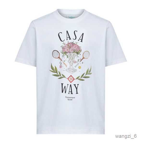 men's t-shirts csablanca 23ss casa way t shirt tennis racket bouquet casual round neck and women short sleeved t-shirt 1 0bzm, White;black
men's t-shirts csablanca 23ss casa way t shirt tennis racket bouquet casual round neck and women short sleeved t-shirt 1 0bzm, White;black