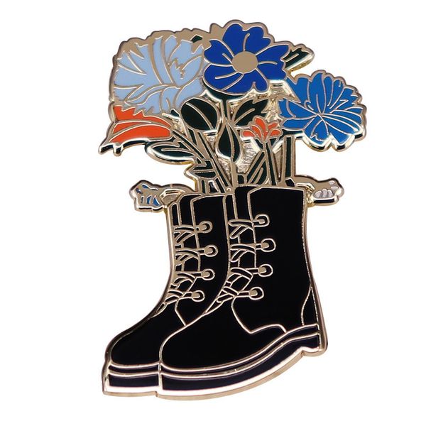 flowers placed in boots brooch cute anime movies games hard enamel pins collect metal cartoon brooch backpack hat bag collar lapel badges, Blue
flowers placed in boots brooch cute anime movies games hard enamel pins collect metal cartoon brooch backpack hat bag collar lapel badges, Blue
