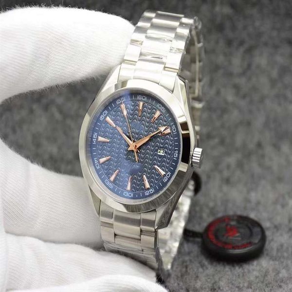 blue dial aqua terra 150m limited watch 41mm quartz ocean stainless steel sports sea mens watches305j, Slivery;brown
blue dial aqua terra 150m limited watch 41mm quartz ocean stainless steel sports sea mens watches305j, Slivery;brown