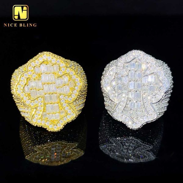 custom iced out 925 silver diamond ring hip hop jewelry moissanite cross ring engagement party
custom iced out 925 silver diamond ring hip hop jewelry moissanite cross ring engagement party