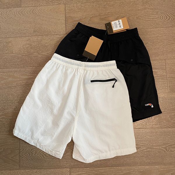 summer men nylon swim shorts fashion designer mens womens side pockets sportswear zipper closure back pocket drawcord short pants, White;black
summer men nylon swim shorts fashion designer mens womens side pockets sportswear zipper closure back pocket drawcord short pants, White;black