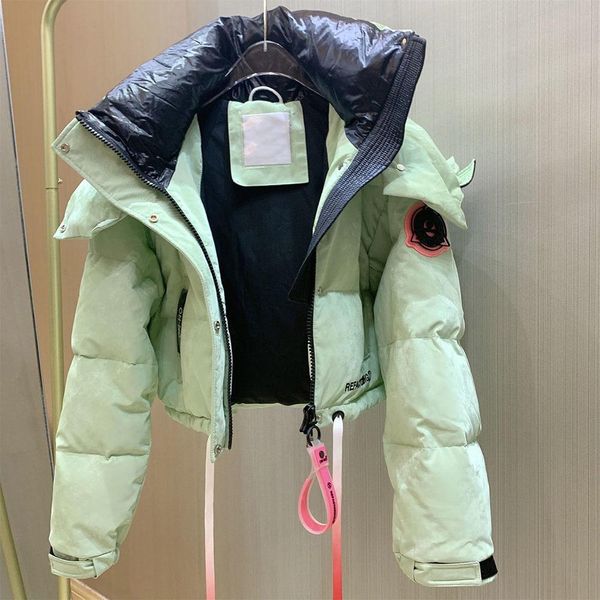 leather down jacket winter women's short coat korean trend fashion streetwear puffer overcoats female loose warm bread clothing outwear, Black
leather down jacket winter women's short coat korean trend fashion streetwear puffer overcoats female loose warm bread clothing outwear, Black