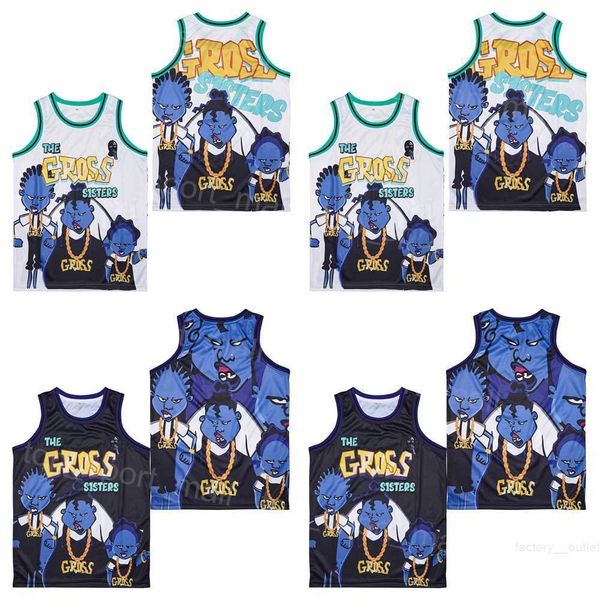 movie basketball the gross sisters jersey men high school pullover sport college vintage breathable all stitched black blue black white team
movie basketball the gross sisters jersey men high school pullover sport college vintage breathable all stitched black blue black white team