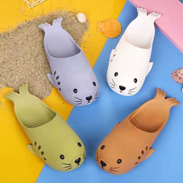 couple slippers 2023 new women's network red creative cute sea lion baotou tuo male home wearing beach sandals, Black
couple slippers 2023 new women's network red creative cute sea lion baotou tuo male home wearing beach sandals, Black