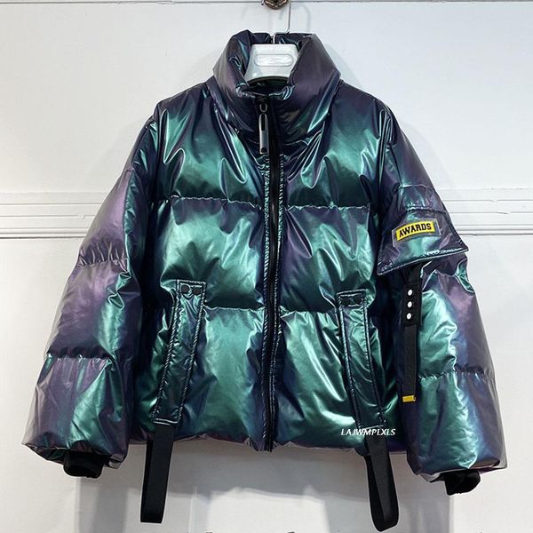 parkas fashion glossy down jacket thick women short 2022 new colors ribbon white duck down coat winter warm outerwear puffer parka, Black
parkas fashion glossy down jacket thick women short 2022 new colors ribbon white duck down coat winter warm outerwear puffer parka, Black