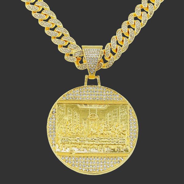 last supper pendant big jesus iced out bling zircon gold color charm necklace fashion for men father's day gift hip hop jewel324w, Silver
last supper pendant big jesus iced out bling zircon gold color charm necklace fashion for men father's day gift hip hop jewel324w, Silver