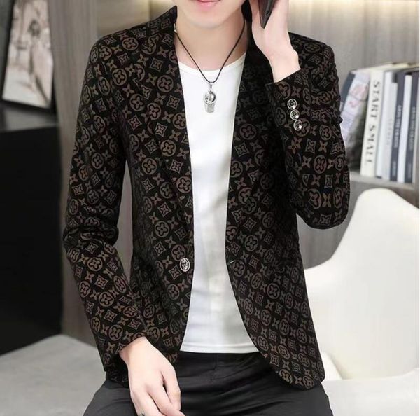 men blazers luxury corduroy casual slim suit jacket business social office dress coat street wear men clothing, White;black
men blazers luxury corduroy casual slim suit jacket business social office dress coat street wear men clothing, White;black