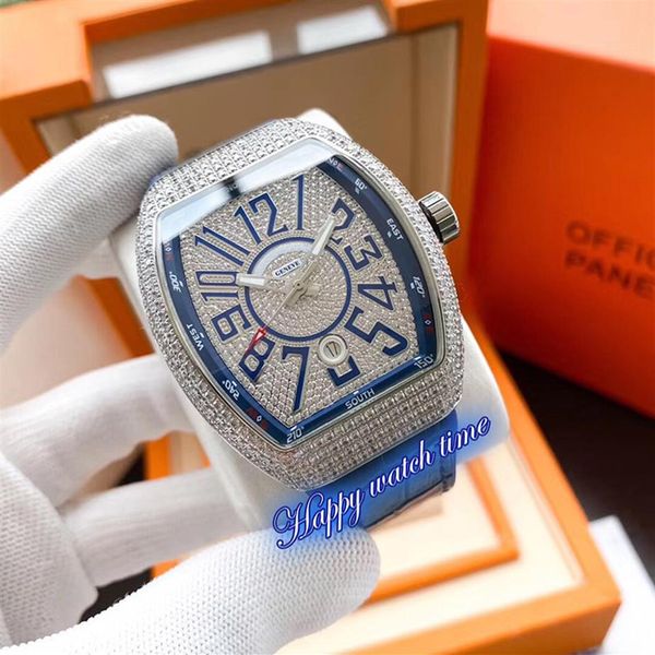 high version v45 sc dt watches diamond date dial silver steel case automatic mechanical movement blue leather strap designer mens 3308, Slivery;brown
high version v45 sc dt watches diamond date dial silver steel case automatic mechanical movement blue leather strap designer mens 3308, Slivery;brown