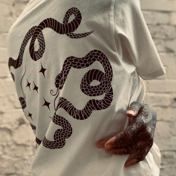 mens tshirts european and american street loose design cotton men women short sleeved t shirt trendy br snake print 230420, White;black
mens tshirts european and american street loose design cotton men women short sleeved t shirt trendy br snake print 230420, White;black