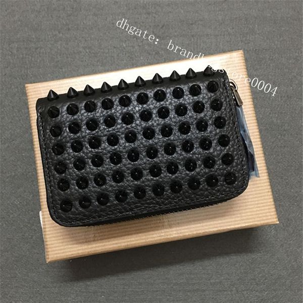 fashion leather mens and womens coin purses wallet classic daily zipper short rivet red shoes wallets trend leisure b247p, Red;black
fashion leather mens and womens coin purses wallet classic daily zipper short rivet red shoes wallets trend leisure b247p, Red;black
