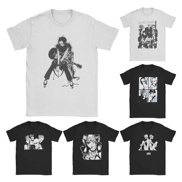 men s t shirts nana osaki manga t men 100 cotton casual round neck anime tee short sleeve plus size 230421, White;black
men s t shirts nana osaki manga t men 100 cotton casual round neck anime tee short sleeve plus size 230421, White;black