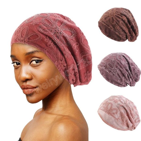 beanie chemo cap breathable lace baggy slouchy muslim turban head wraps for women's fashion cancer patients outdoor cycling cap, Blue;gray
beanie chemo cap breathable lace baggy slouchy muslim turban head wraps for women's fashion cancer patients outdoor cycling cap, Blue;gray