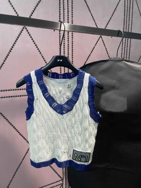 23ss womens tanks camis womens designer clothing vest camis tank camisole vests hollow out color matching logo embroidery knitted vest women, White
23ss womens tanks camis womens designer clothing vest camis tank camisole vests hollow out color matching logo embroidery knitted vest women, White