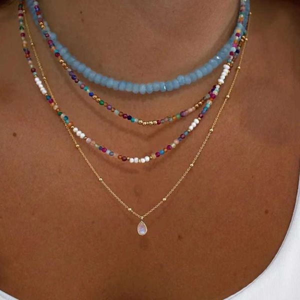pendant necklaces bohemian multilayer handmade beads chain fashion necklaces tassels moon star crystal pendant jewelry for women accessories, Silver
pendant necklaces bohemian multilayer handmade beads chain fashion necklaces tassels moon star crystal pendant jewelry for women accessories, Silver