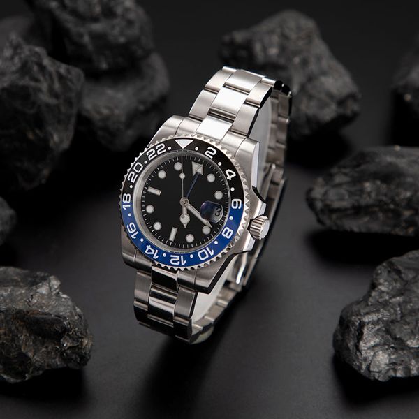 lf men gmt watch designer watches ceramics bezel 40mm automatic mechanical green dial fashion classic stainless steel water resistant sapphi, Slivery;brown
lf men gmt watch designer watches ceramics bezel 40mm automatic mechanical green dial fashion classic stainless steel water resistant sapphi, Slivery;brown