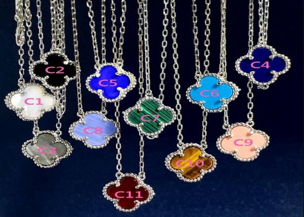 classic brass white gold plated pendant necklaces colorful shell flowers four leaves clover women luck earring ear stud designer j5180906, Silver
classic brass white gold plated pendant necklaces colorful shell flowers four leaves clover women luck earring ear stud designer j5180906, Silver
