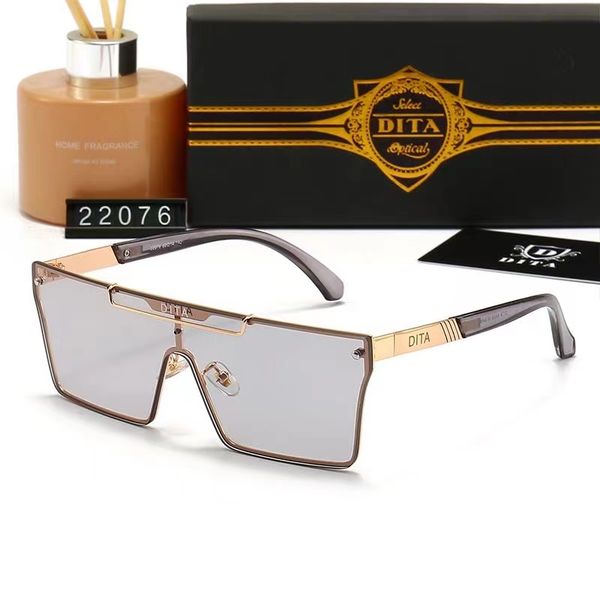 new fashion sunglasses for men and women same sunglasses dita square metal large frame tourism leisure sunglasses 22076, White;black
new fashion sunglasses for men and women same sunglasses dita square metal large frame tourism leisure sunglasses 22076, White;black