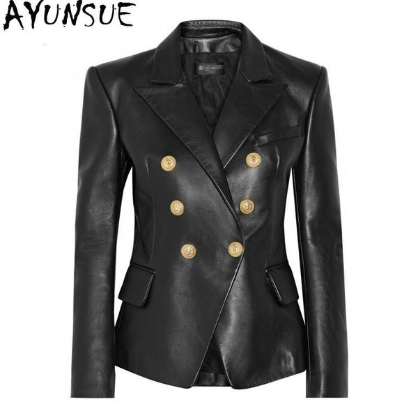 jackets ayunsue women's fur coat spring autumn real genuine leather jacket women clothes 2022 100% sheepskin coat korean jackets femme, Black;brown
jackets ayunsue women's fur coat spring autumn real genuine leather jacket women clothes 2022 100% sheepskin coat korean jackets femme, Black;brown